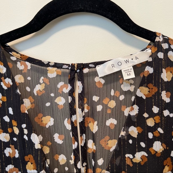 Row A | Chiffon Mini Dress - Picture 4 of 10